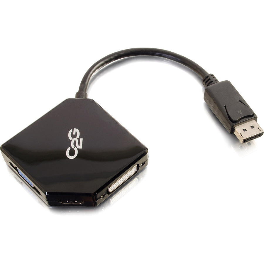 Convertisseur adaptateur C2G DisplayPort vers HDMI, VGA ou DVI 54340