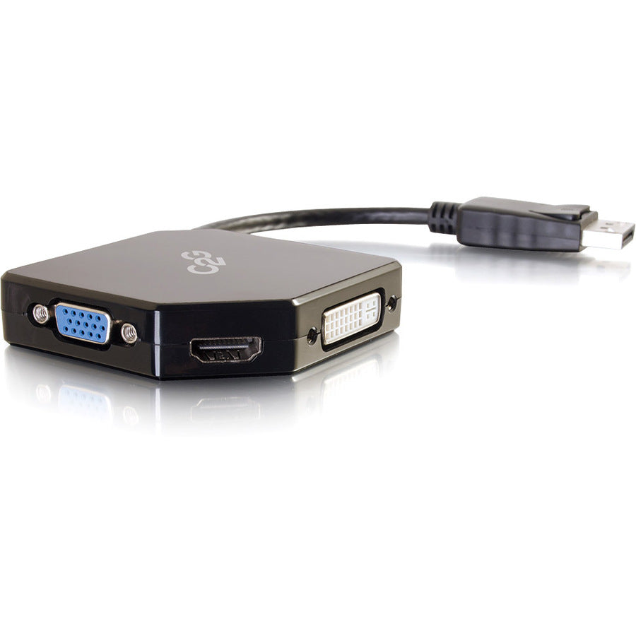 Convertisseur adaptateur C2G DisplayPort vers HDMI, VGA ou DVI 54340