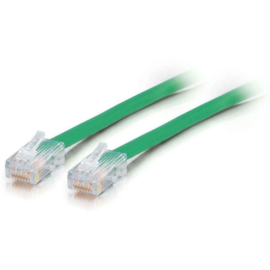 C2G 5 ft Cat5e Non Booted Crossover UTP Unshielded Network Patch Cable - Green 24500