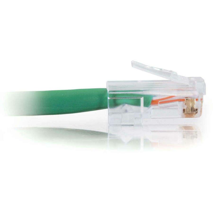 C2G 5 ft Cat5e Non Booted Crossover UTP Unshielded Network Patch Cable - Green 24500