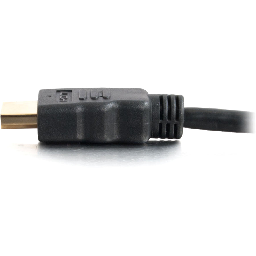 Câble HDMI haute vitesse C2G de 2 pieds avec Ethernet - 4K 60 Hz 50607