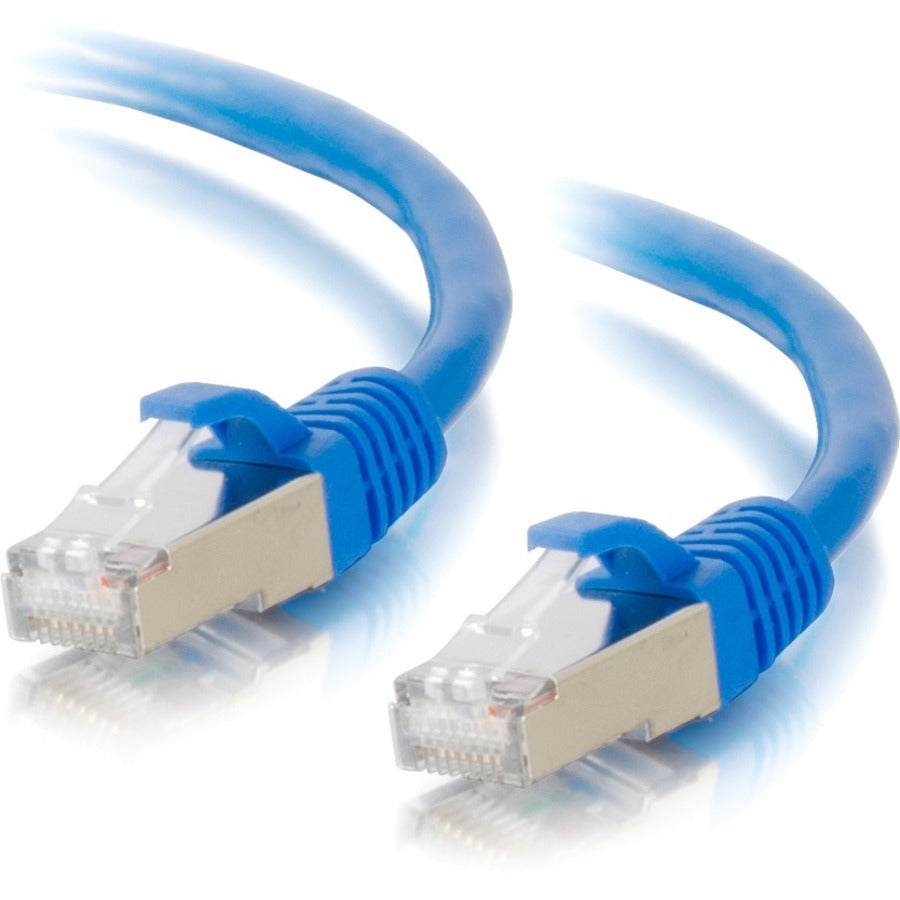 C2G 5ft Cat6a Snagless Shielded (STP) Network Patch Cable - Blue 00676