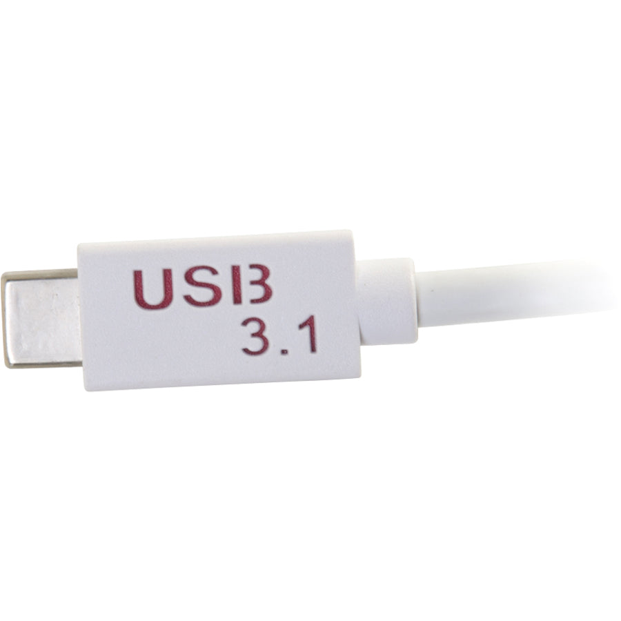 C2G USB-C to VGA Video Adapter - White 29472