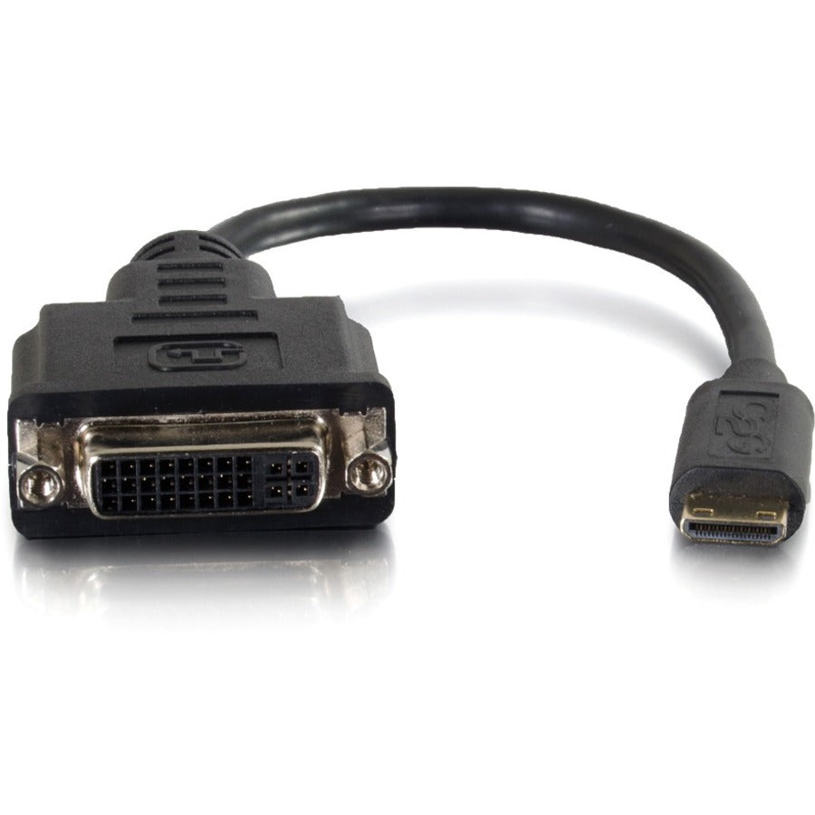 C2G HDMI Mini mâle vers simple liaison DVI-D femelle adaptateur convertisseur Dongle 41355