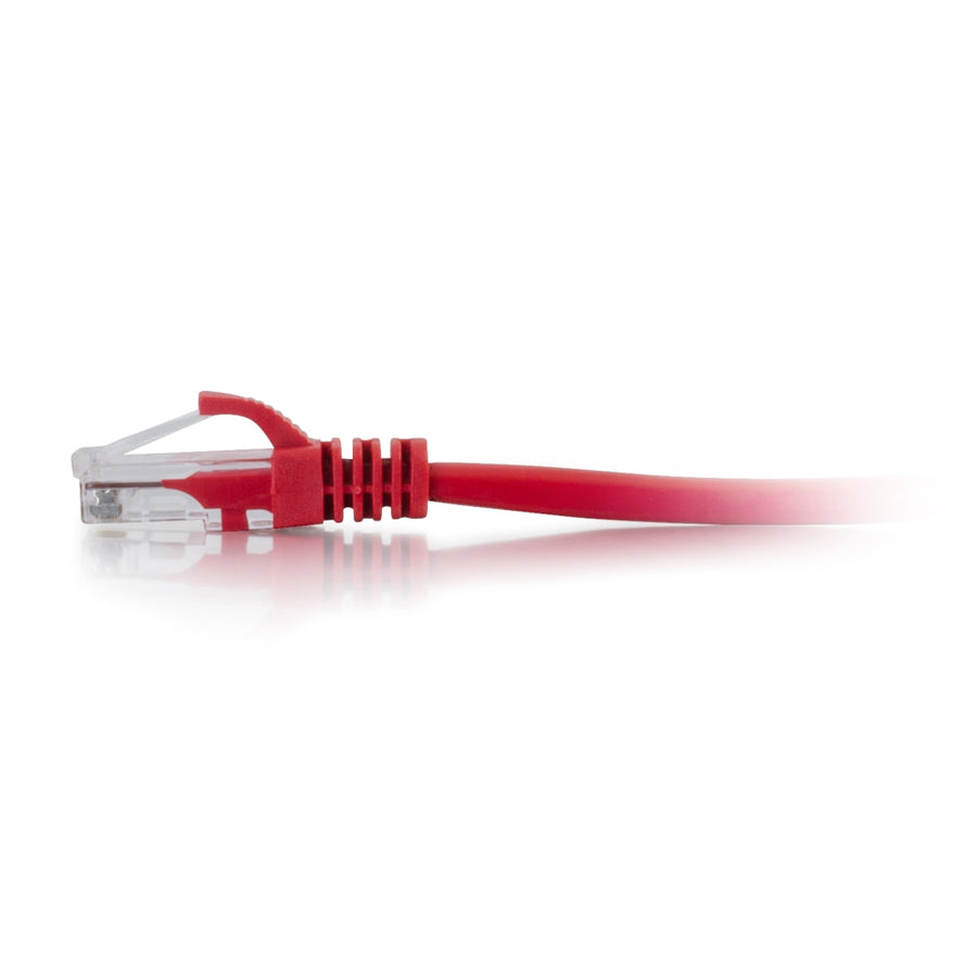 Câble Ethernet de raccordement réseau C2G Cat6a sans accroc non blindé (UTP) de 14 pieds - Rouge 50809