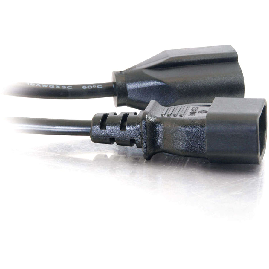 C2G 6ft 18 AWG Monitor Power Adapter Cord (IEC320C14 to NEMA 5-15R) 03148