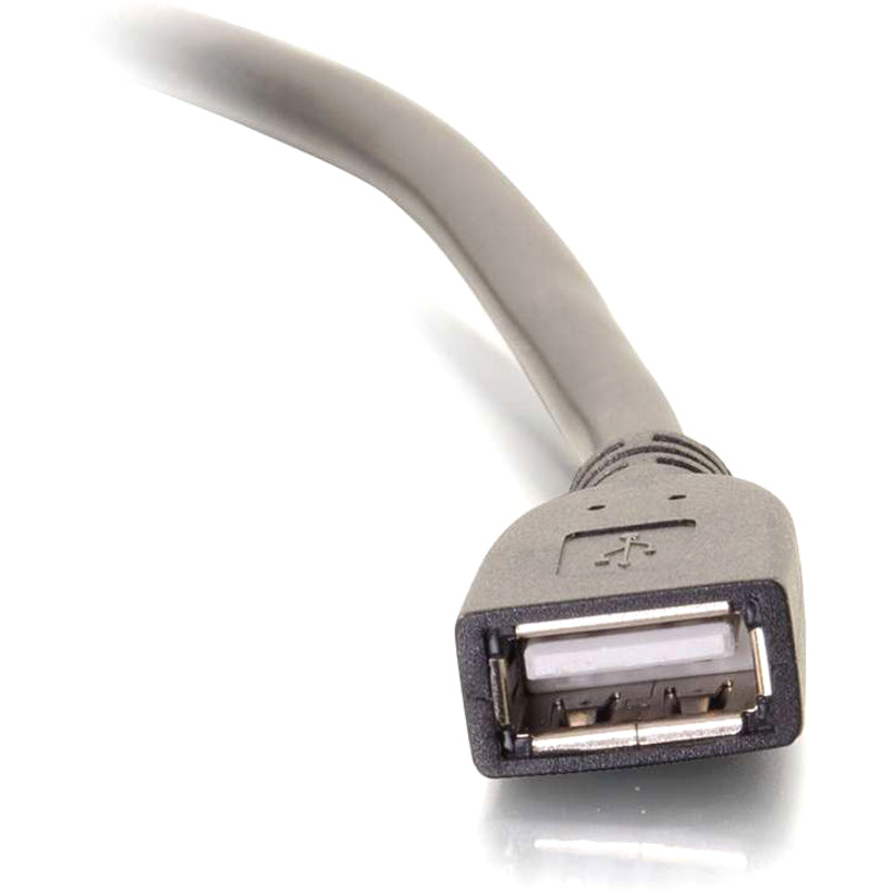 C2G 50ft USB 2.0 A Active Extension Cable - M/F Plenum - USB Extension 39935