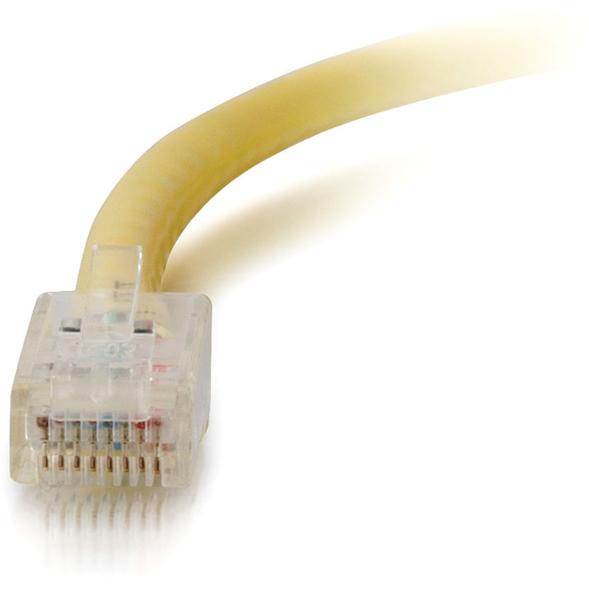 Câble Ethernet C2G 1 pied Cat6 - Non amorcé non blindé (UTP) - Jaune 04169