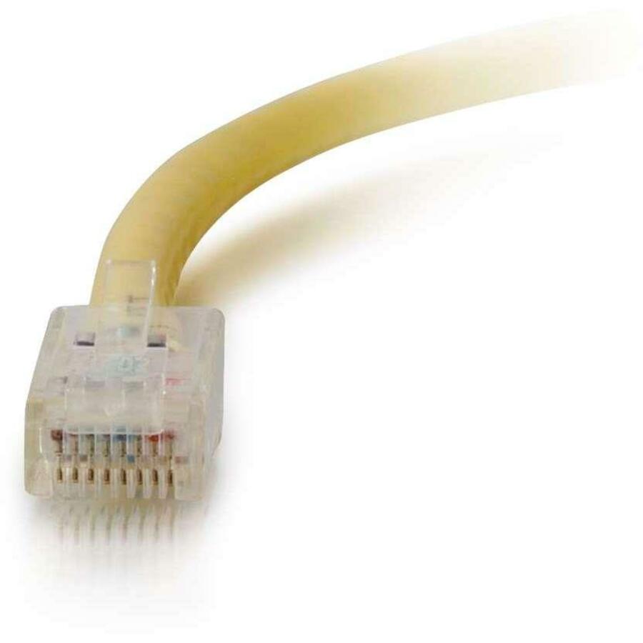 Câble Ethernet C2G 1 pied Cat6 - Non amorcé non blindé (UTP) - Jaune 04169