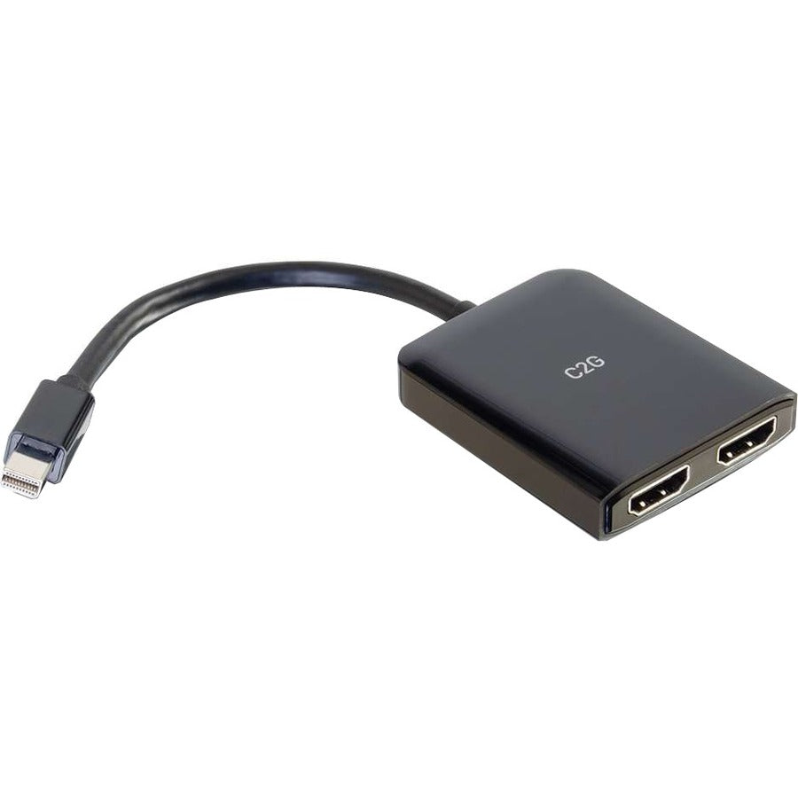 C2G Mini DisplayPort to HDMI Monitor Splitter - 2 Port K HDMI MST Hub 54292
