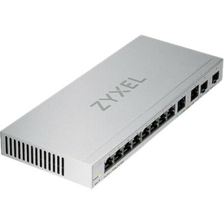 ZYXEL 12-Port Web-Managed Multi-Gigabit Switch with 2-Port 2.5G and 2-Port 10G SFP+ XGS1210-12