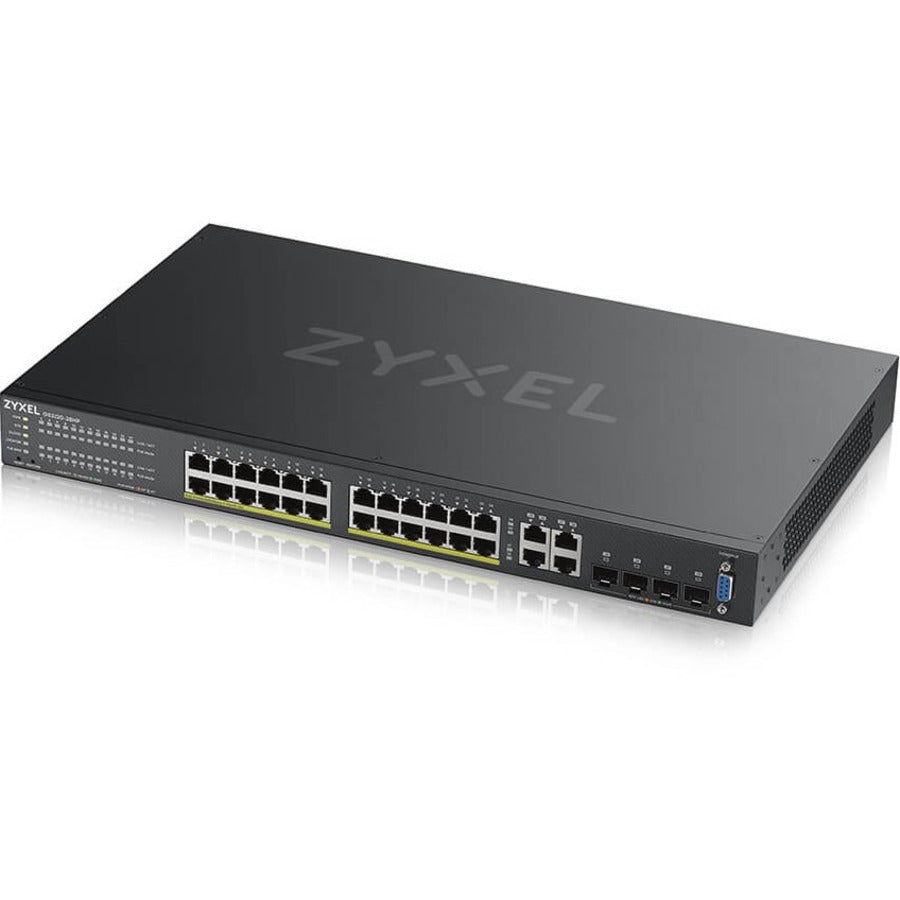 ZYXEL 24-port GbE L2 PoE Switch with GbE Uplink GS2220-28HP