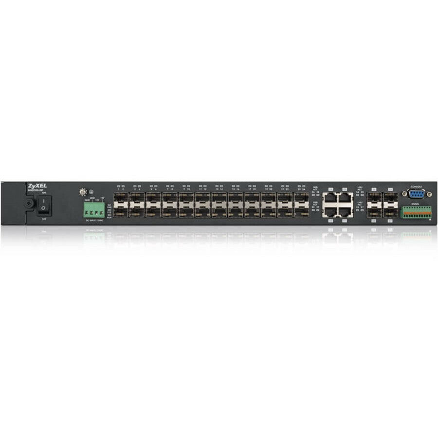 ZYXEL Telco-Class Layer 2 Gigabit Carrier Ethernet Switch MGS3520-28FDC