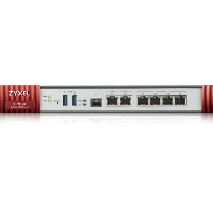 ZYXEL ZyWALL VPN100 Network Security/Firewall Appliance VPN100