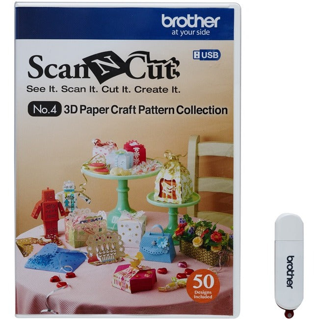 Brother 3D-Craft Pattern Collection CAUSB4