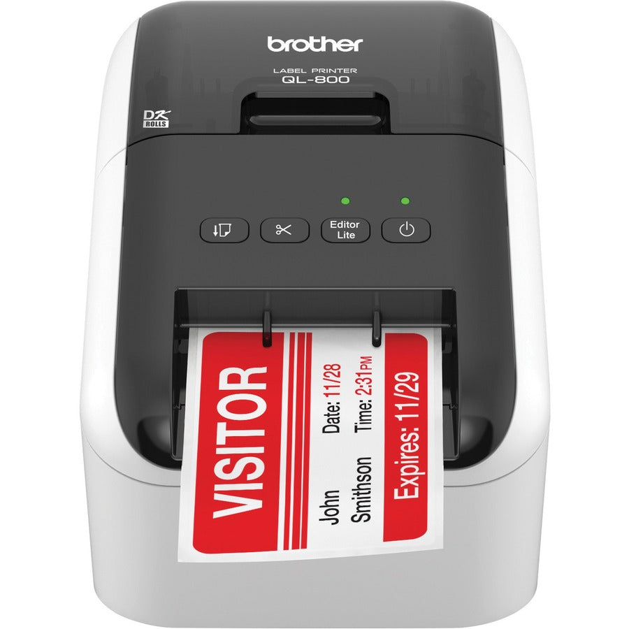 Brother QL800 Direct Thermal Printer - Monochrome - Label Print - USB QL800