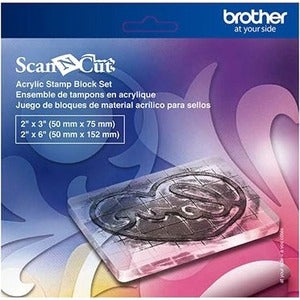 Brother Acrylic Stamp Block Set CASTPBLS1