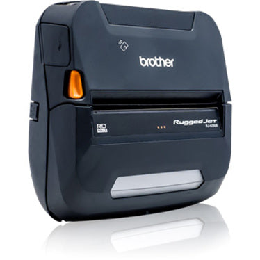 Brother RuggedJet RJ4230BL Mobile Direct Thermal Printer - Monochrome - Portable - Label/Receipt Print - USB - Serial - Bluetooth - Near Field Communication (NFC) RJ4230BL