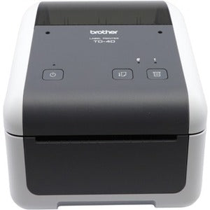 Brother TD4420DN Desktop Direct Thermal Printer - Monochrome - Label Print - Ethernet - USB - Serial TD4420DN