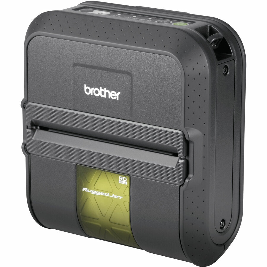 Brother RuggedJet RJ4030 Direct Thermal Printer - Monochrome - Portable - Label Print - USB - Serial - Bluetooth - Battery Included RJ4030M