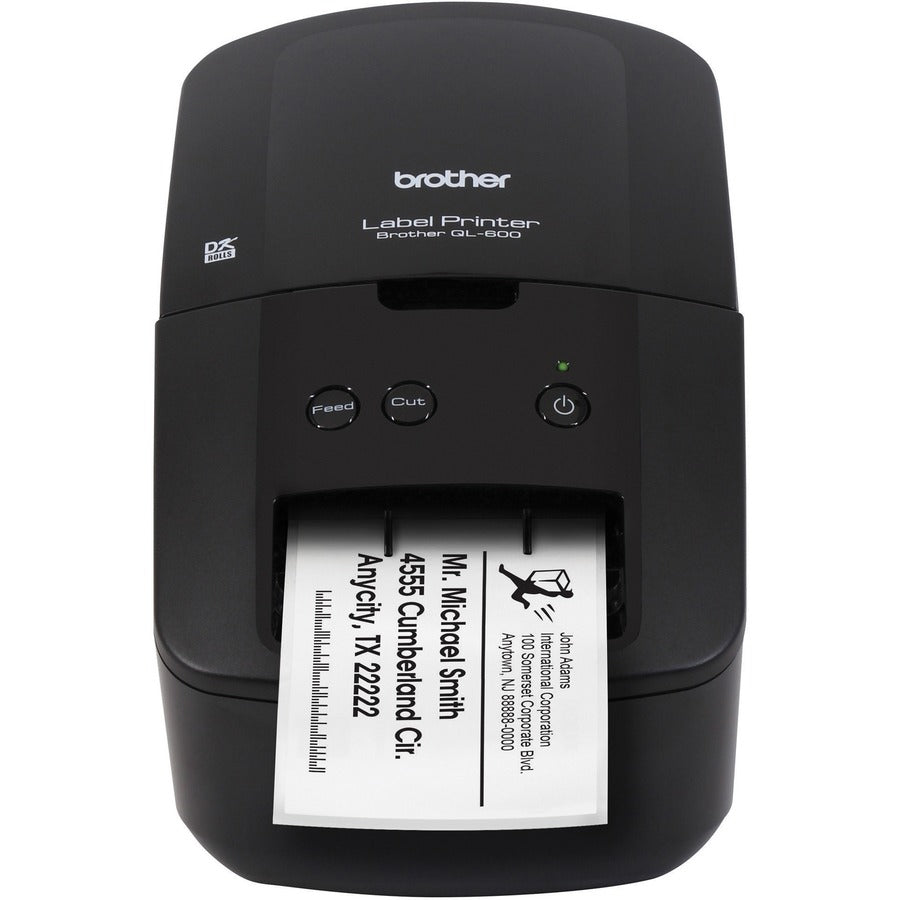 Brother QL-600 Desktop Direct Thermal Printer - Monochrome - Label Print - USB QL-600