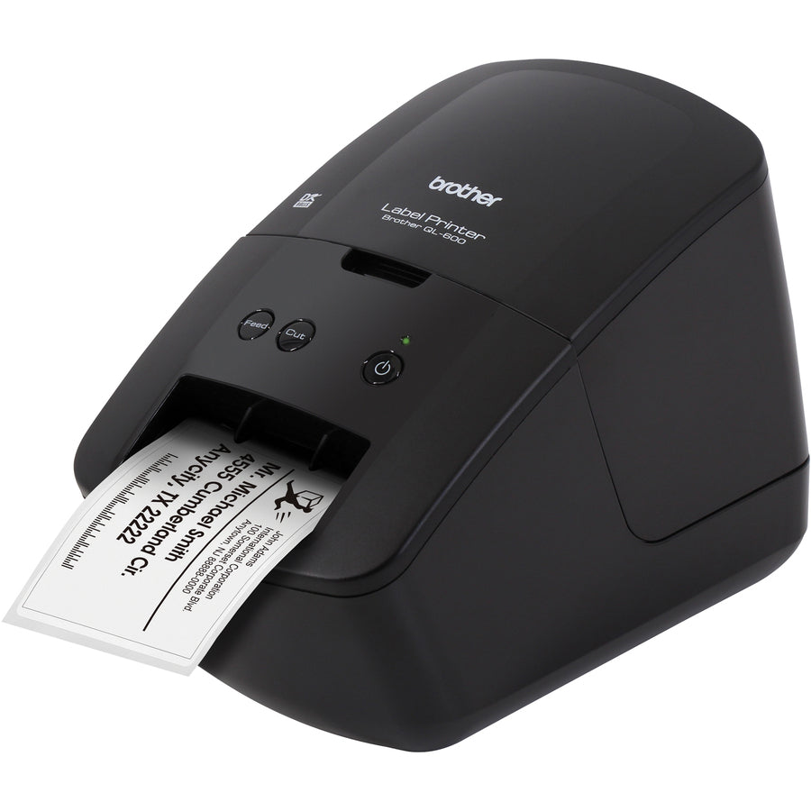 Brother QL-600 Desktop Direct Thermal Printer - Monochrome - Label Print - USB QL-600