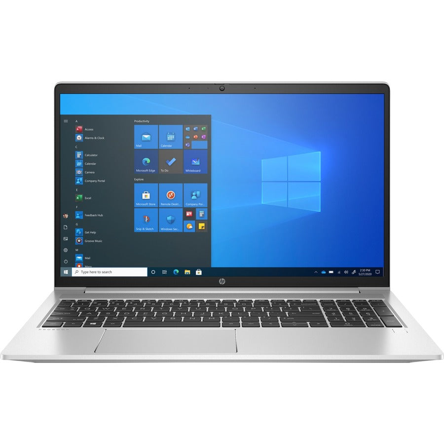 HP ProBook 455 G8 15.6" Notebook - Full HD - 1920 x 1080 - AMD Ryzen 5 5600U Hexa-core (6 Core) 2.30 GHz - 16 GB RAM - 256 GB SSD - Pike Silver Aluminum 4J224UT#ABA