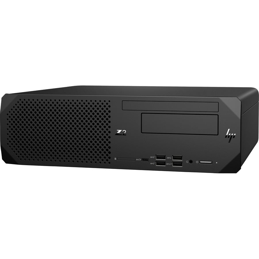 HP Z2 G5 Workstation - 1 x Intel Core i7 Octa-core (8 Core) i7-10700 10th Gen 2.90 GHz - 16 GB DDR4 SDRAM RAM - 256 GB SSD - Small Form Factor - Black 2X3K2UT#ABA