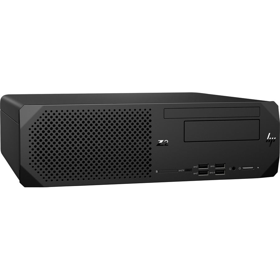 HP Z2 G5 Workstation - 1 x Intel Core i7 Octa-core (8 Core) i7-10700 10th Gen 2.90 GHz - 16 GB DDR4 SDRAM RAM - 256 GB SSD - Small Form Factor - Black 2X3K2UT#ABA