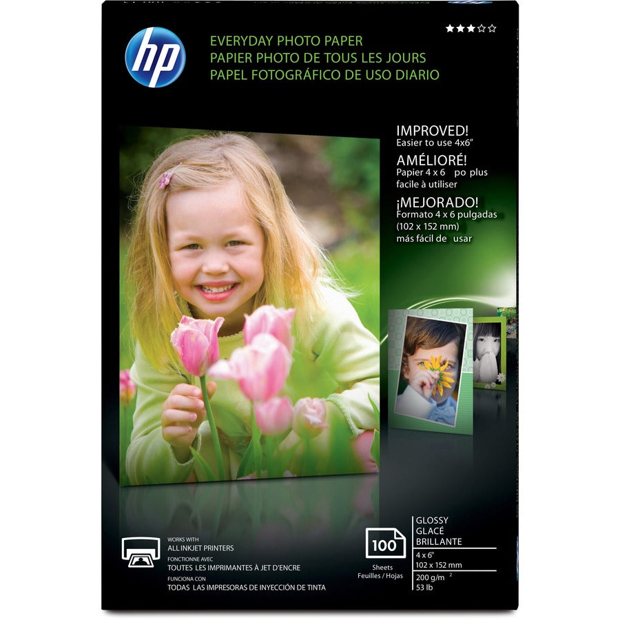 HP Everyday Photo 4x6 Glossy Paper CR759A