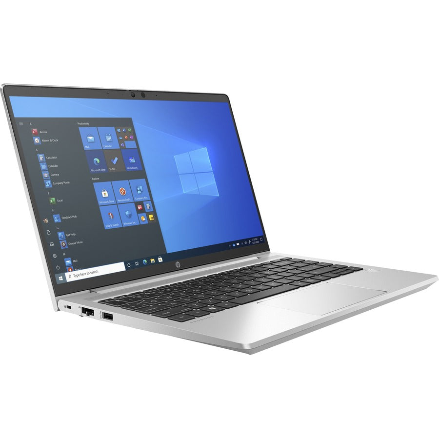 HP ProBook 445 G8 14" Notebook - Full HD - 1920 x 1080 - AMD Ryzen 5 5600U Hexa-core (6 Core) 2.30 GHz - 8 GB RAM - 256 GB SSD - Pike Silver Aluminum 4J222UT#ABL