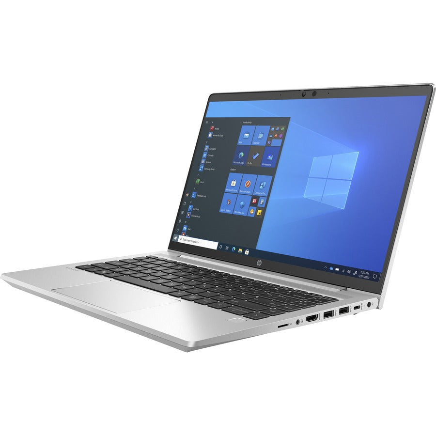 HP ProBook 445 G8 14" Notebook - Full HD - 1920 x 1080 - AMD Ryzen 5 5600U Hexa-core (6 Core) 2.30 GHz - 8 GB RAM - 256 GB SSD - Pike Silver Aluminum 4J222UT#ABL
