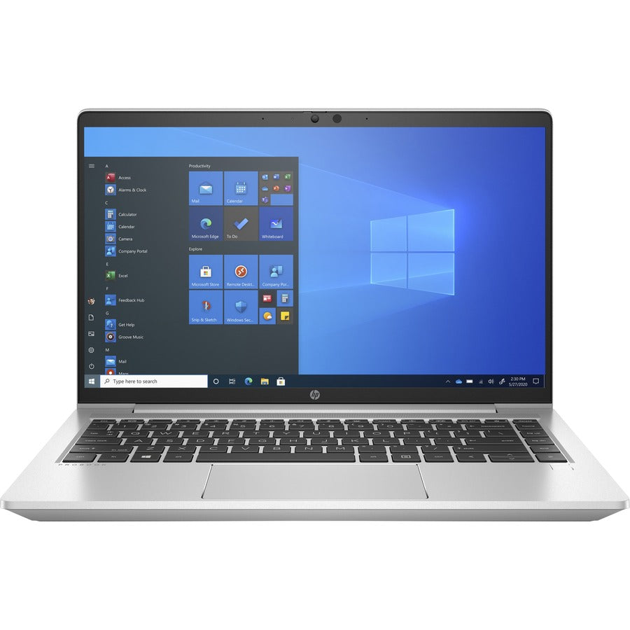 HP ProBook 445 G8 14" Notebook - Full HD - 1920 x 1080 - AMD Ryzen 5 5600U Hexa-core (6 Core) 2.30 GHz - 8 GB RAM - 256 GB SSD - Pike Silver Aluminum 4J222UT#ABL