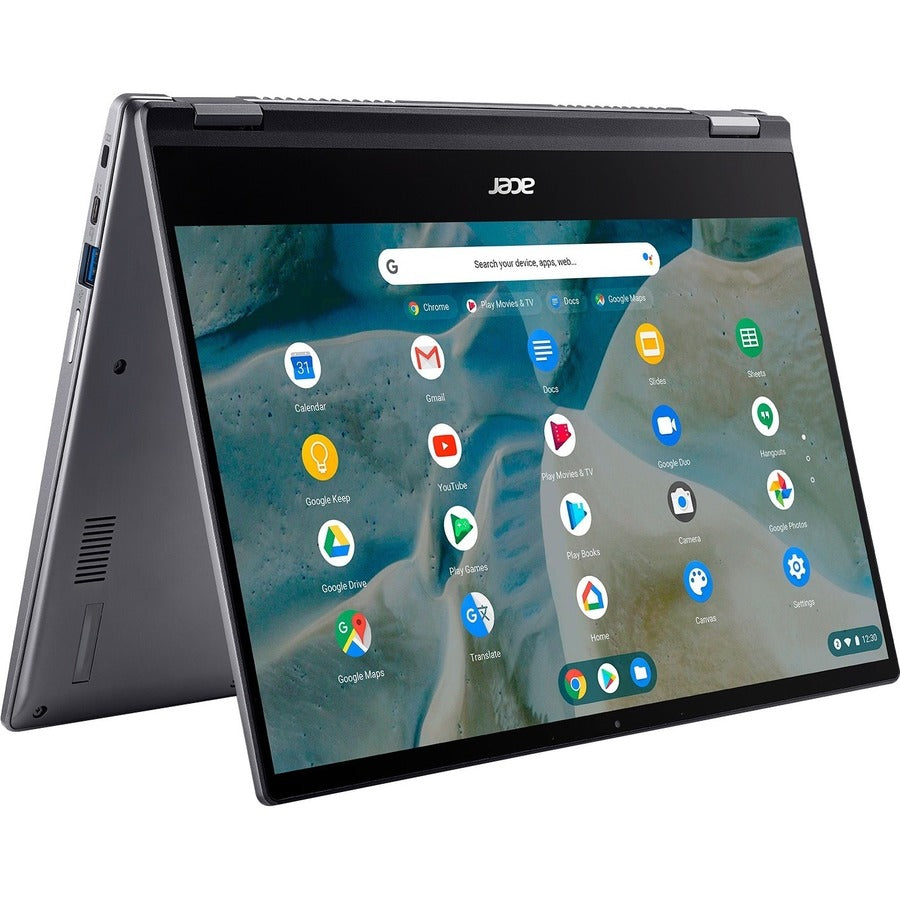 Acer Chromebook Spin 514 CP514-1WH CP514-1WH-R7M5 14" Touchscreen 2 in 1 Chromebook - Full HD - 1920 x 1080 - AMD Ryzen 7 3700C Quad-core (4 Core) 2.30 GHz - 8 GB RAM - 128 GB SSD NX.A02AA.009