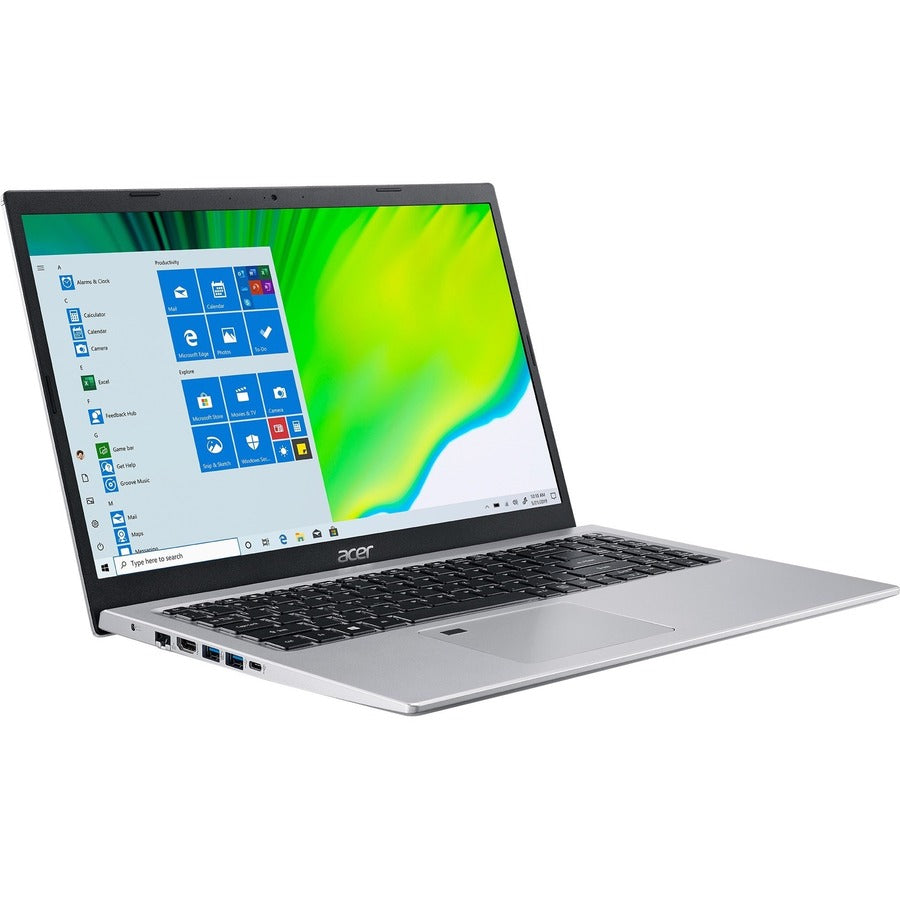 Acer Aspire 5 A515-56 A515-56-73J7 15.6" Notebook - Full HD - 1920 x 1080 - Intel Core i7 11th Gen i7-1165G7 Quad-core (4 Core) 2.80 GHz - 12 GB RAM - 512 GB SSD - Pure Silver NX.A1FAA.002