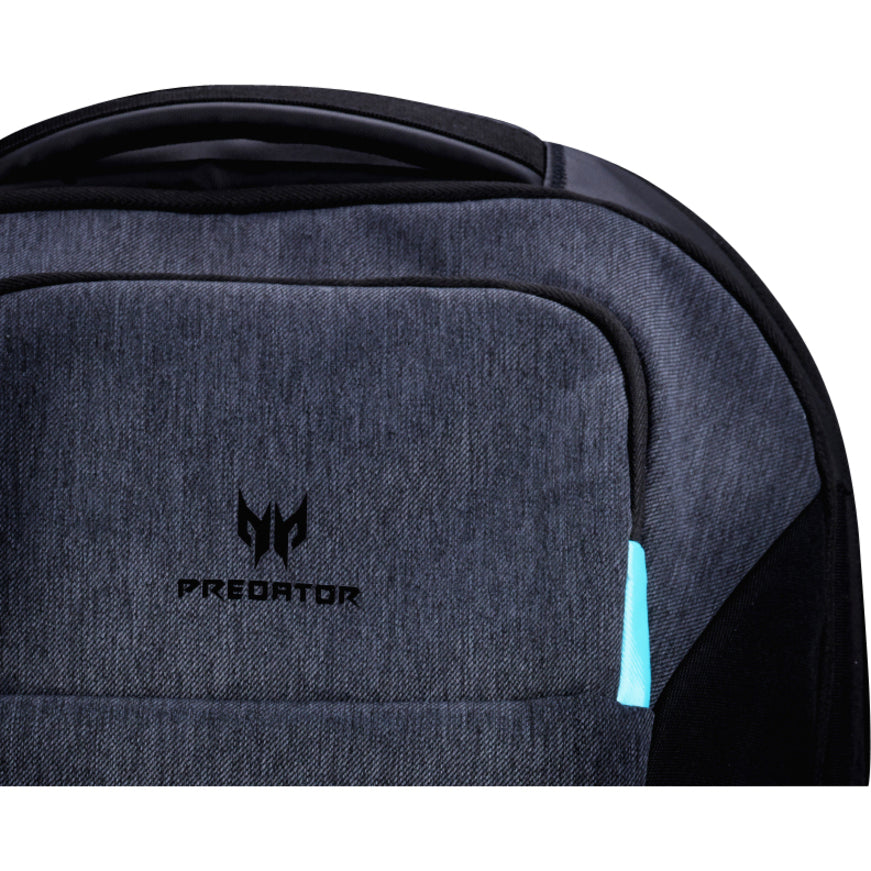 Acer Carrying Case (Backpack) for 15.6" Notebook - Black, Teal Blue NP.BAG1A.291