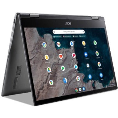 Acer Chromebook Spin 513 R841T R841T-S4ZG Écran tactile 13,3" Chromebook 2 en 1 - Full HD - 1920 x 1080 - Qualcomm Kryo 468 Octa-core (8 Core) 2,10 GHz - 4 Go RAM - 64 Go Mémoire Flash NX.AA5AA.004