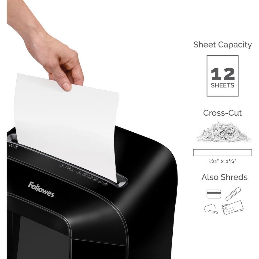 Fellowes LX85 Cross-cut Shredder 4400401