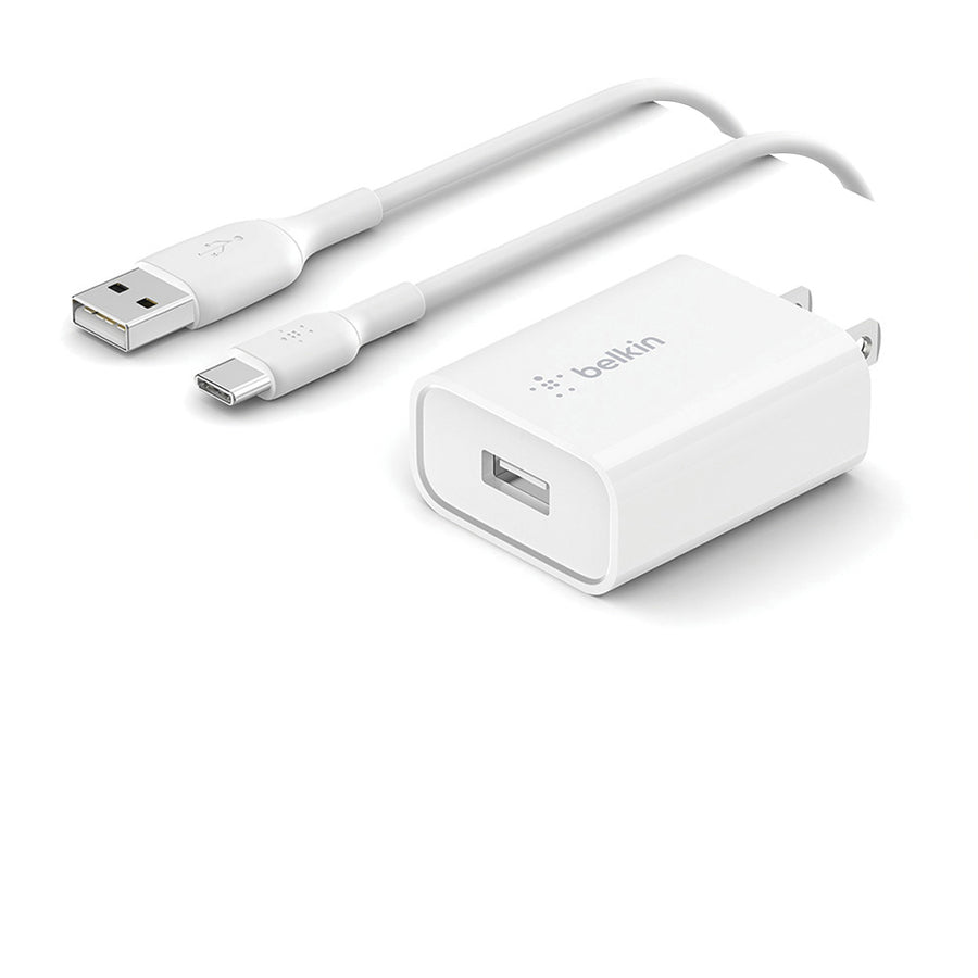 Belkin BOOST&uarr;CHARGE  USB-A Wall Charger 18W with Quick Charge 3.0 WCA001DQWH