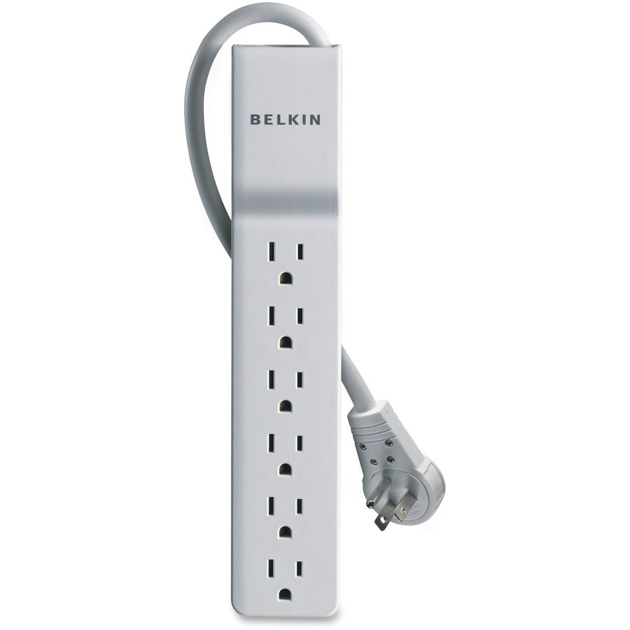 Belkin&reg; Home/Office Series Surge Protector With 6 Outlets And Rotating Plug BE10600008R
