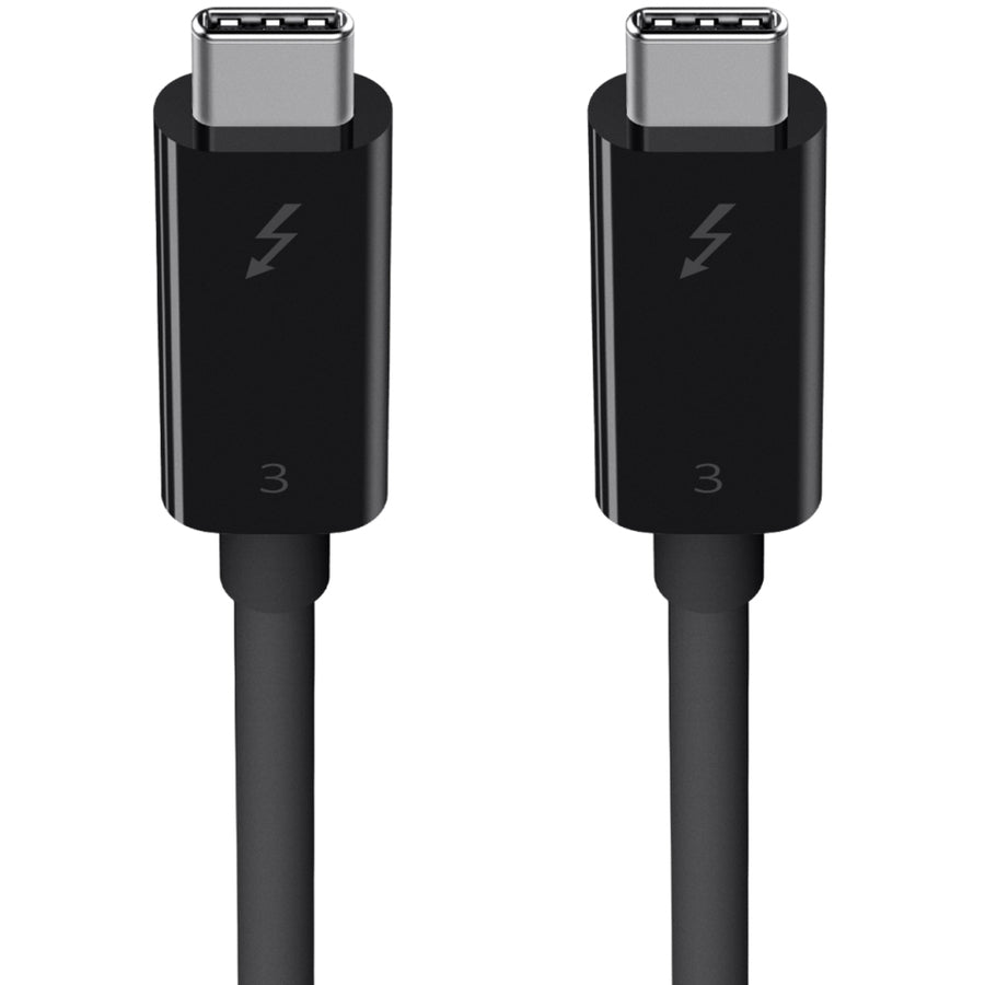 Belkin Thunderbolt 3 Cable (USB-C to USB-C) (100W) (6.5ft/2m) F2CD085bt2M-BLK F2CD085BT2M-BLK