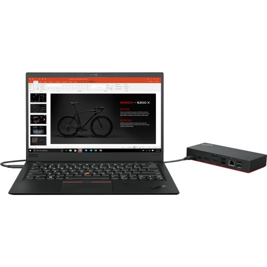 Station d'accueil USB-C universelle Lenovo ThinkPad 40AY0090US