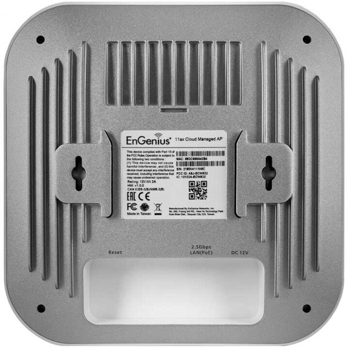 EnGenius ECW230S Dual Band IEEE 802.11ax 3.46 Gbit/s Wireless Access Point - Indoor ECW230S