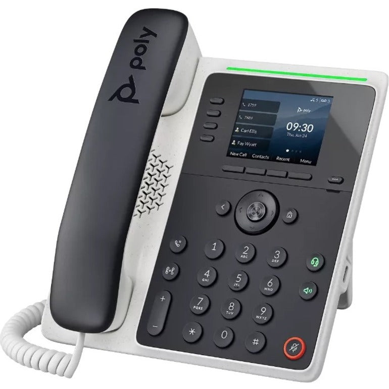 Poly Edge E220 IP Phone - Corded - Corded - Bluetooth, NFC - Desktop, Wall Mountable 2200-86990-025