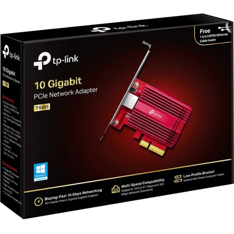 TP-Link 10 Gigabit PCIe Network Adapter TX401