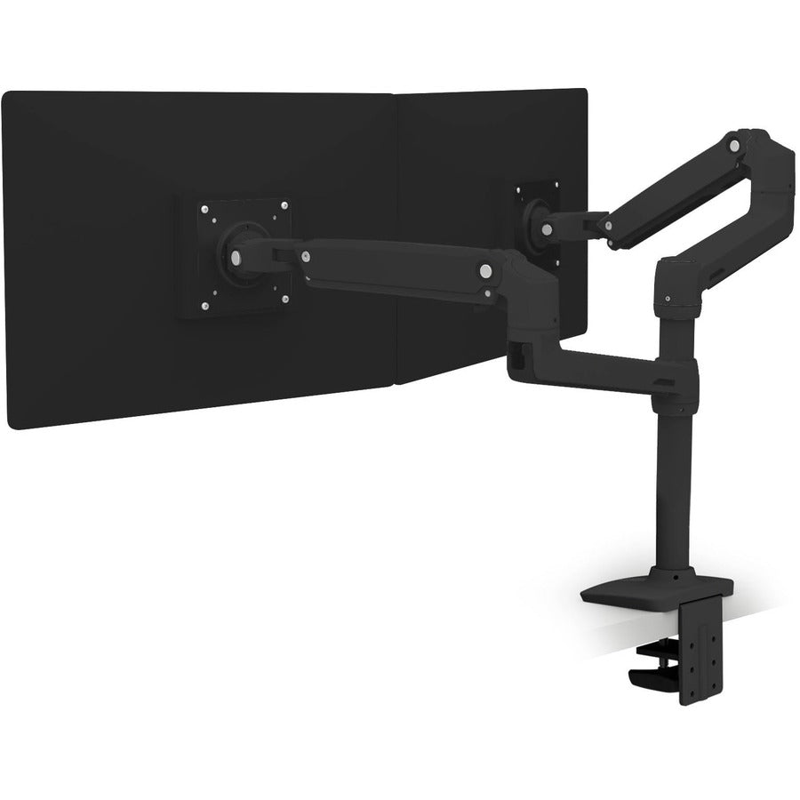 Ergotron Mounting Arm for Monitor, Notebook, Display Screen, TV - Matte Black 45-492-224