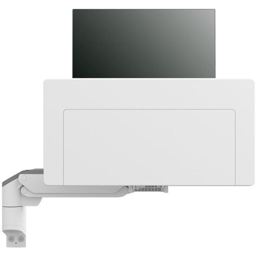 Ergotron CareFit Mounting Arm for Monitor, Mouse, Keyboard, LCD Display - White 45-621-251