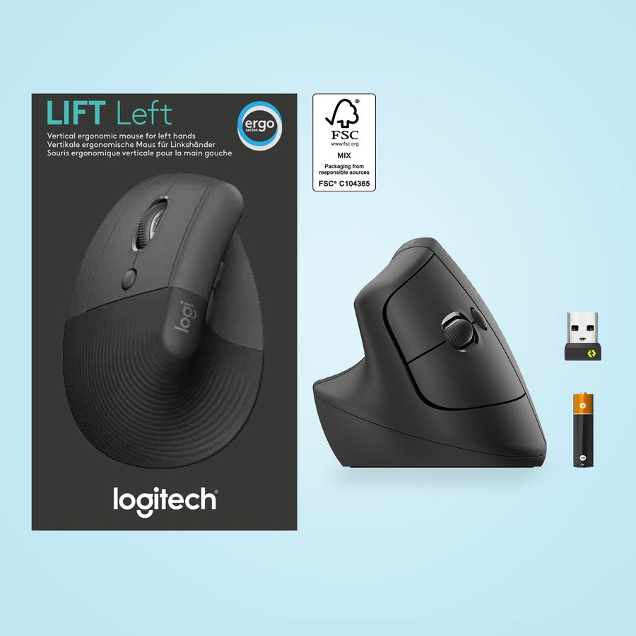 Logitech Lift Ergo Mouse 910-006467