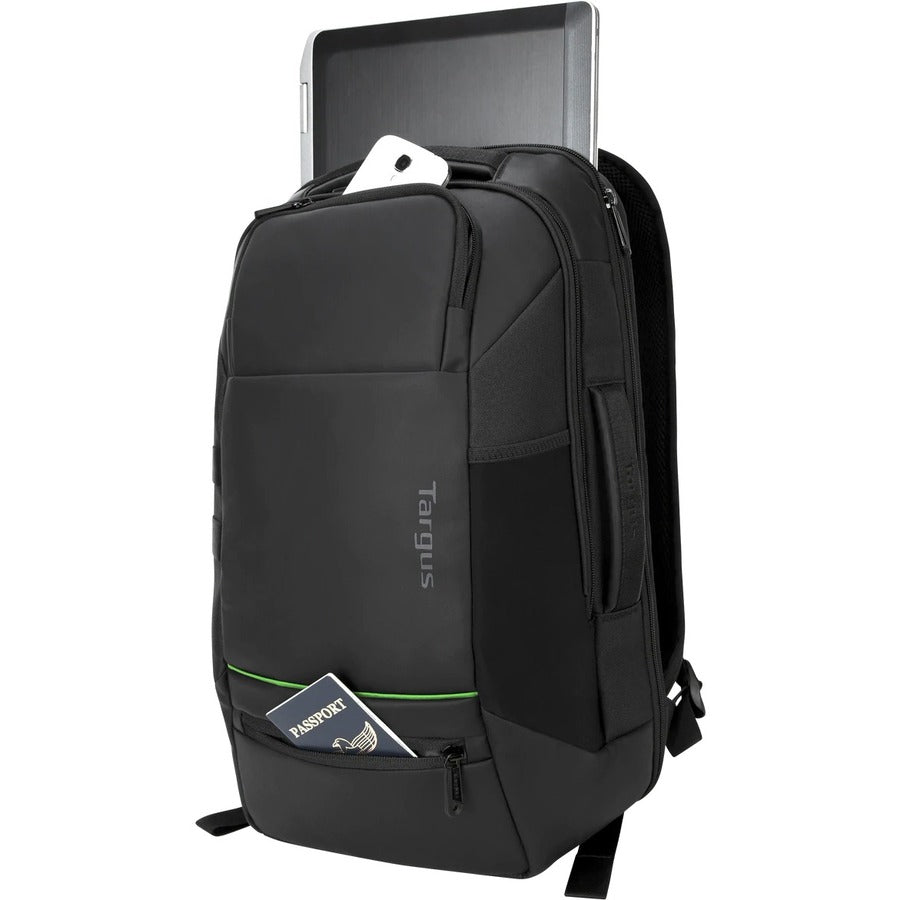 Targus Balance EcoSmart TSB921CA Carrying Case (Backpack) for 15.6" to 16" Notebook, Tablet - Black TSB921CA