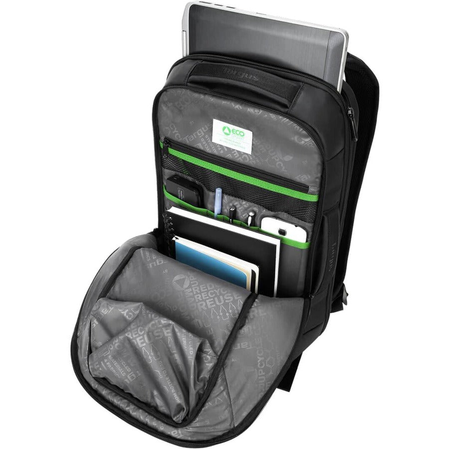 Targus Balance EcoSmart TSB921CA Carrying Case (Backpack) for 15.6" to 16" Notebook, Tablet - Black TSB921CA